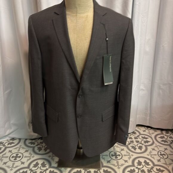 New Perry Ellis City Fit Blazer Modern Sillhouette C38 - Picture 2 of 13